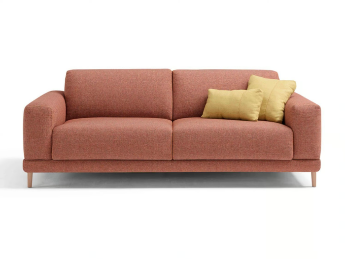 NAXOS - Fabric sofa bed with removable cover _ Dienne Salotti